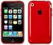 Speck Products IPH3G-SEE2-RD SeeThru Hard Plastic Case for iPhone 3G, 3GS (Red)
