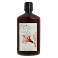Ahava Mineral Botanic Velvet Cream Wash - Hibiscus & Fig - For Very Dry Skin, 17-Ounce Bottle