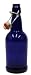 Cobalt Blue 16 oz. EZ Cap Beer Bottles, CASE OF 12
