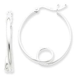 Sterling Silver Hoop Earrings