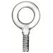 ARMSTRONG TOOLS 89-005 PLAIN PATTERN EYE BOLT 1/2 - FORGED CARBON STEEL