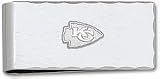 Kansas City Chiefs Sterling Silver Logo on Nickel Plated Money Clip