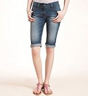 Angel Boyfriend Cropped Denim Jeans