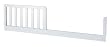 Toddler Bed Conversion Rail (For M0591 and M4901) in White Finish By Da Vinci Baby Furniture