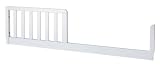 Alpha Crib Toddler Bed Conversion Rail (For M0591) in White Finish By Da Vinci Baby Furniture