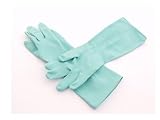 L.R.C. Marigold Bathroom Gloves Med Green