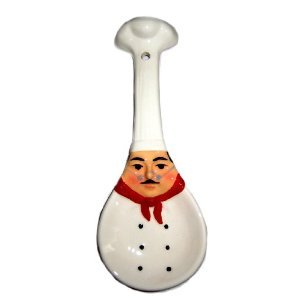Fat Chef Spoon Rest Hanging Bistro