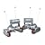 Radio Controlled Shocking Battle Tanks