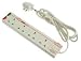 Masterplug 4gang Surge Tected Extension Lead 2m 13amp Fused