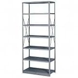 Industrial Steel Shelving- Gray(12x48)