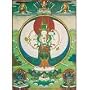 Thanka Print (Acid Free Paper) of 1,000-armed Avalokiteshvara