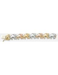 9mm 14k Stampato Bracelet 7"