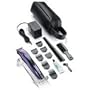 ANDIS Color Waves Cord/Cordless Rechargeable Blue Trimmer Perfect for Trimming Beards & Mustaches (Model: 22970)