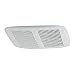 NuTone Deluxe Ceiling/Wall Exhaust Fan, 80 CFM, 2.5 Sones, White Grill, Model 8832WH