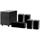 Jamo S 413 HCS 5 5.1-channel black home theater speaker system