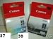 TWIN PACK - Original Canon ink cartridges PG37CL38