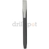 Westward 2AJG7 Cold Chisel, 5/16 In, 5 1/8 In L, Black