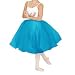 Capezio Womens Romantic Tutu, Turquoise, One Size