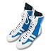 Boxing shoes in leather up to shin
