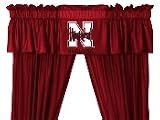 Nebraska Cornhuskers NCAA Locker Room Collection Valance by Sports Coverage (88x14)