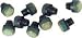 Schraubleder 12mm M8 ledertip zum schrauben Pommeranze schraubpommeranze schraubledertip für housequeue spielhallenqueue für Nylon Ferrule Housequeues Ersatz Spitze zum Schrauben Schraubspitze schraub Spitze