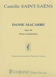 Danse Macabre, Op. 40 (Pome symphonique) (set) 2 Pianos, 4 Hands
