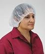 Industrial Grade 3EZC5 Bouffant, Polypropylene, White, PK100