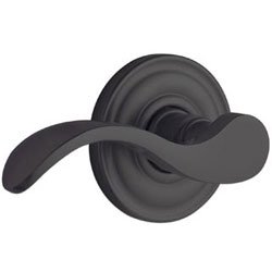 Baldwin Satin Black Images - Wave Dummy Levers
