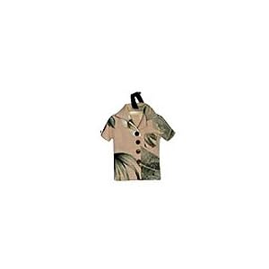 Buy Aloha Shirt Luggage Tag Vintage Hibiscus Beige 5.25x5.5 by KC