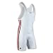 Sporting Goods : Brute White Lehigh Wrestling Singlet