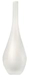 Tag Handcrafted Opaline Tall Teardrop Vase, 19.5-Inches Tall