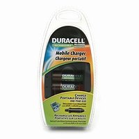 Duracell Mobile Charger With 2AA And 2AAA Pre Charged Rechargeable Nimh Batteries, CEF23DX4N