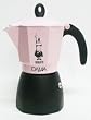 Bialetti Dama Pink, Moka Express Coffee Maker 6 Cup
