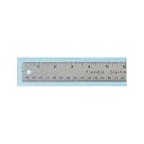 Universal 59023 12-Inch Stainless Steel Ruler with Hang-Up Hole
