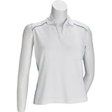 Tehama Ladies Hang 'Em Dry Sleeveless Piped Polos