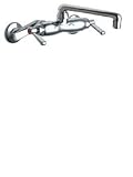Tools & Hardware : Chicago Faucets 445-CP Wall Mounted Fitting