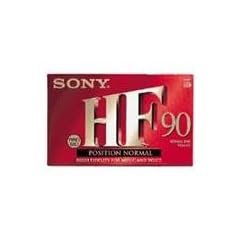 Sony C-90 HF Audiokassetten (90min) 5er Pack