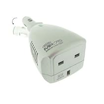 12v Car power socket to 240v AC UK plug 75 Watt Mini Inverter