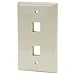 Wired Home Kwhd7 Keystone Wall Plate Single Gang 2-port Ivy