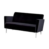 Adesso Memphis Contemporary Velvet Sofa Loveseat