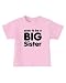 Soon to be a BIG SISTER on Infant & Toddler Cotton T-Shirt (in 29 colors)