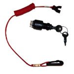 Evinrude Johnson Genuine Parts Lanyard Ignition Swtich & Key Assembly #5005801 Evinrude Johnson Genuine Parts Lanyard Ignition Swtich & Key Assembly #5005801