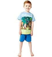 Pure Cotton Jake and the Neverland Pirates Short Pyjamas