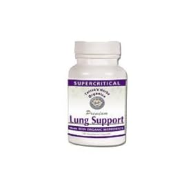 Lung Support - Supercritical Extract Certified Organic 500 Mg. - 60 Vcaps (Pack of 2)