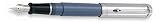 11101 AURORA D11/CA-F TALENTUM CELESTIAL BLUE FOUNTAIN PEN W/CHROME CAP Fine Nib