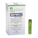 PTS Panels #1714 HDL Cholesterol Test Strips (25 strips /box) for CardioChek Analyzer