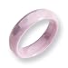 Ceramic Pink Faceted 5.5mm Polished Band CER21-9