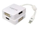 Logilink CV0045 3-in-1 mini-DisplayPort Adapter (HDMI/DVI-DisplayPort)