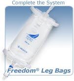 Freedom Twist Drainage Port Leg Bag Kit - Size: 500 ml