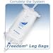 Freedom Twist Drainage Port Leg Bag Kit - Size: 500 ml